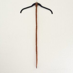 Tan/Brown Braided Belt